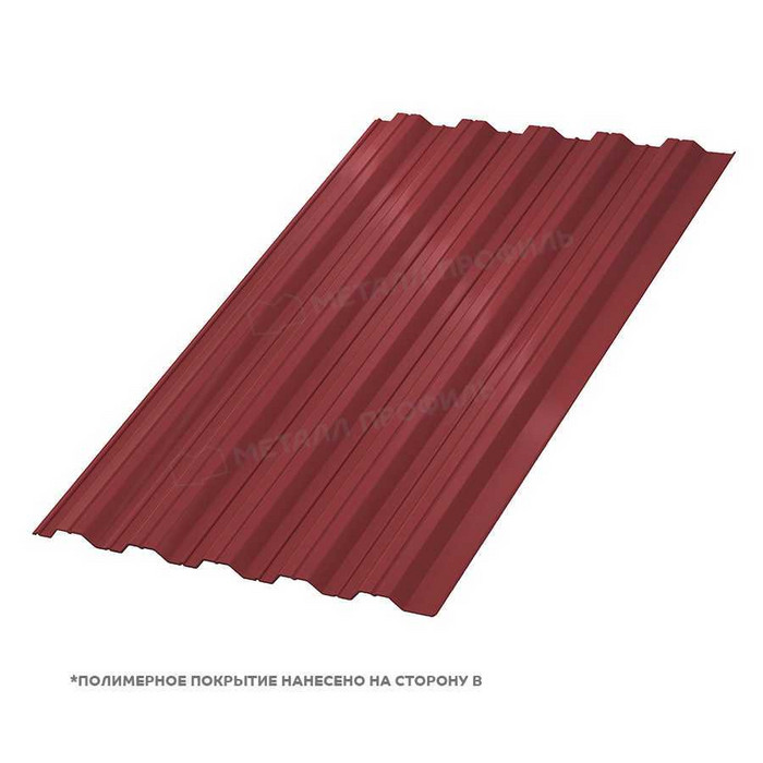Профлист Металл Профиль НС-35 0,5 PURMAN® RAL 3011 Коричнево-красный